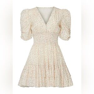 Cleobella Sadie Mini Dress in Ditzy Floral. Size Large.